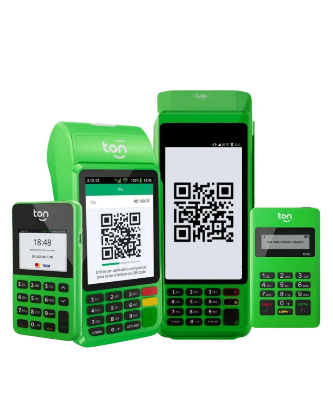 Maquininhas Ton — T3 Smart, T3 e T2